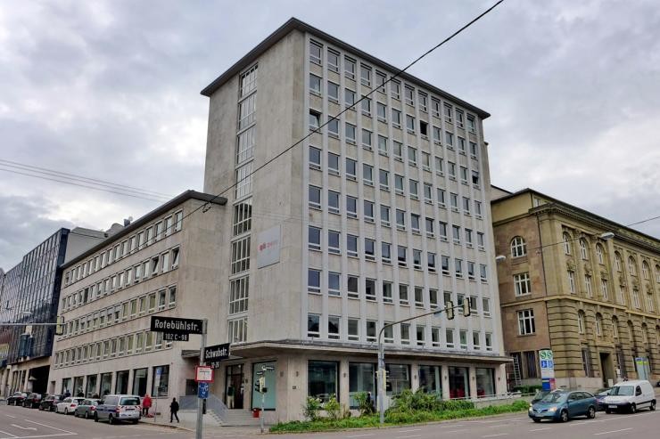 ©Duale Hochschule Stuttgart Außenansicht des Gebäudes der Dualen Hochschule Stuttgart